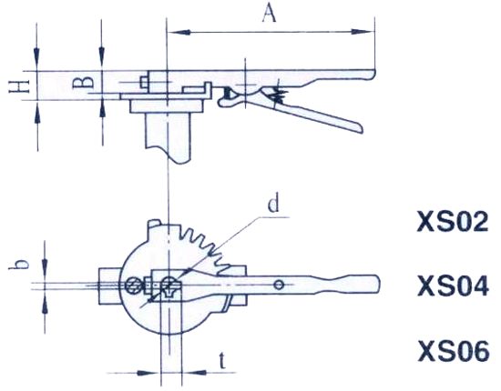 XDJ系列地下用二級(jí)傳動(dòng)閥門(mén)減速器 